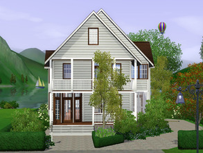 Sims 3 — Bay Front Retreat (unfurnished) by dorienski — Bay Front Retreat is a classic house with a dining room, kitchen