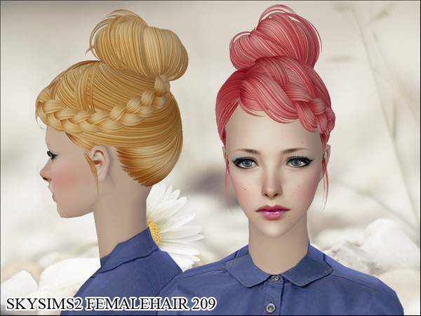 Sims 2 — Skysims Hair 209 Mesh by Skysims — 