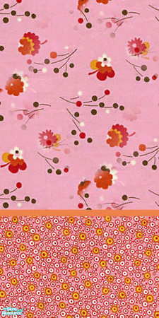 Sims 2 — TC52 dining/living room set - wallpaper by Smoffi — This is a wallpaper made from Immek's textures for TC52