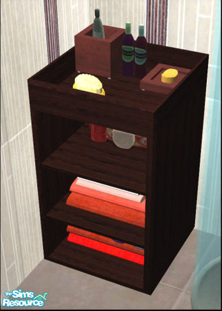 Sims 2 — Diane Recolor1 - Cabinet by Elize-37sims — One of two cabinets, the middle shelf can be used to place any