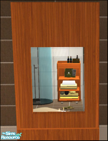 Sims 2 — Diane Bathroom - Diane Mirror by Elize-37sims — Large mirror with all functionality.