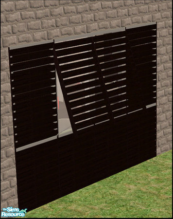 Sims 2 — Diane Windows Recolor 2 - open by Elize-37sims — The straight open window. This window is linked to the closed