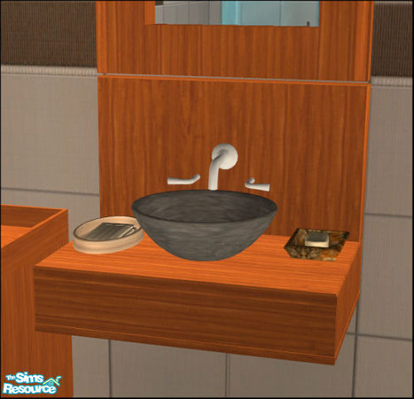 Sims 2 — Diane Bathroom - Diane Washbasin by Elize-37sims — Fully animated, sims can wash their hands in style!