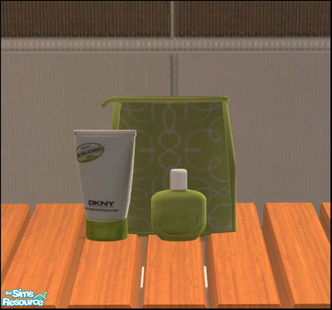 Sims 2 — Diane Bathroom - Diane Bathroomdecor1 by Elize-37sims — Shower gel, Eau-de-Toilette and vanity bag