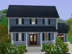 Sims 3 — Marblehead by dorienski — Marblehead is a traditional house with a cosy interior. The house has a dining room,