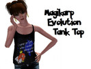 Sims 3 — Pokemon Magikarp Evolution Tank Top by delibird04262 — Another Pokemon clothing item! This time it's the