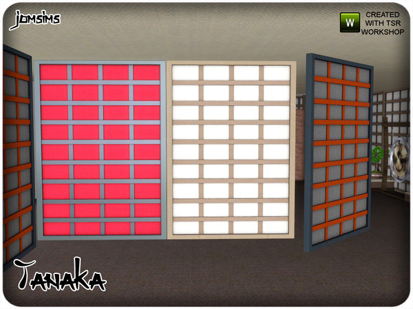 Sims 3 — tanaka wall separator by jomsims — tanaka wall separator