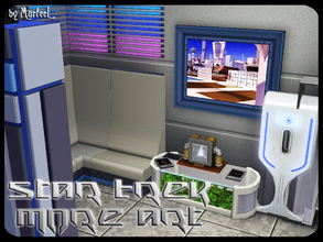 Sims 3 — Star Trek - More Art by murfeel — Wall Art. The final feng shui. These are 2 decor pieces for your sci-fi lots.