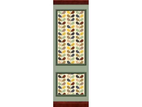 Sims 2 — Bohemian Green Wall 1-03 by Helena — Made to match to original Bohemian wall in green, which came with TS2 EP