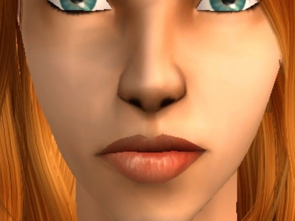 Sims 2 — Tinted Lip Balms 1.5 - C by zaligelover2 — Matching skin tones between Maxis lightest and second lightest.