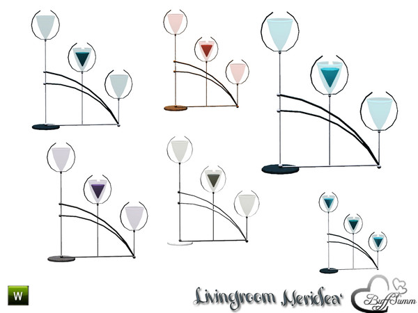 Sims 3 — Livingroom 'Meridea' Candlestick by BuffSumm — Part of the *Livingroom 'Meridea'* ***TSRAA***