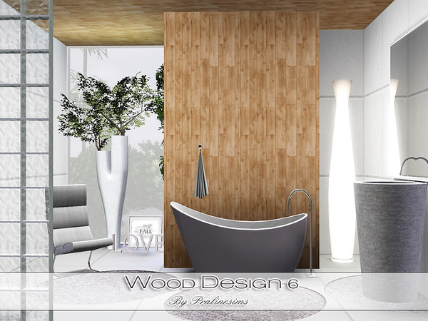 Sims 3 — Wood Design 6 by Pralinesims — By Pralinesims: Wood