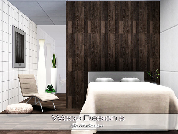 Sims 3 — Wood Design 8 by Pralinesims — By Pralinesims: Wood