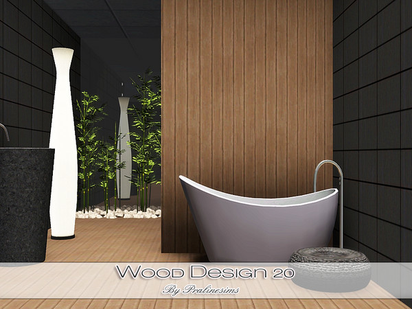 Sims 3 — Wood Design 20 by Pralinesims — By Pralinesims: Wood