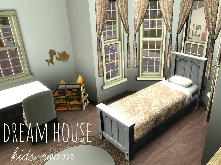 The Sims Resource - White Dream - Family House (No CC!)