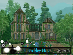 Sims 3 — Barkley House by Ineliz — Barkley House is a small stone family house, where your sims can go during the summer