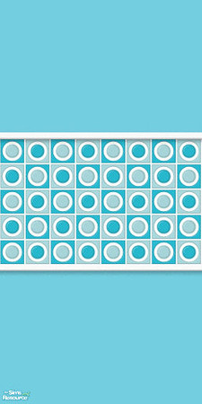 Sims 2 — Studio K Kitchen 08 - Aqua Blue by StudioKhagerks — 28 colors. Can be found under Paint and can be purchased for