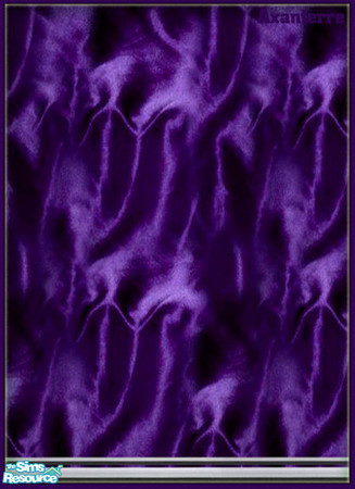 Sims 2 — MoT - Purple Wallpaper by Axanterre — Walls covered by purple satin. Part of the "Mystery of Times"
