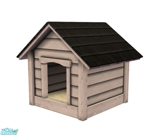 Sims 2 — Dog House - White Recolor by Murano — White dog house for your dogs and puppies!