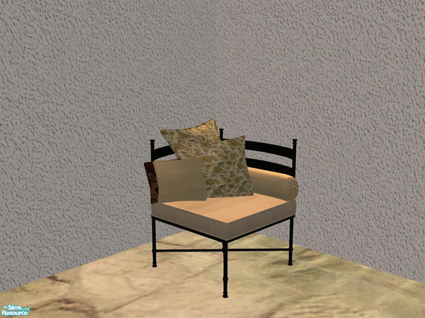 Sims 2 — Potterbarn Outdoor - Pillows Armchair (right corner) by ShinoKCR — 