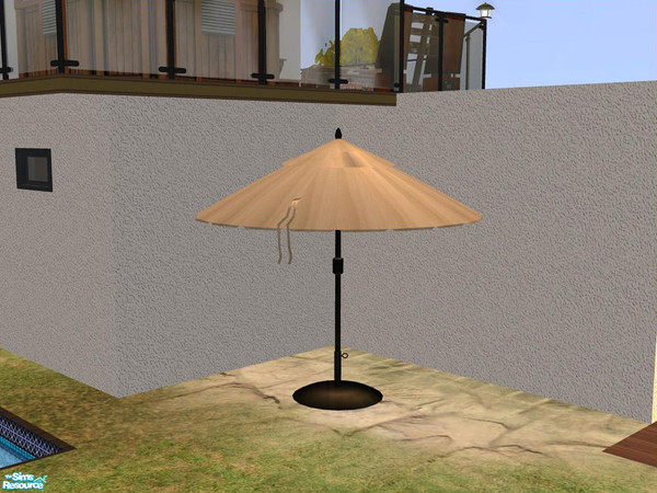 Sims 2 — Potterbarn Outdoor - Parasol by ShinoKCR — 