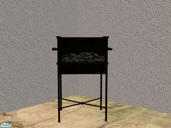 Sims 2 — Potterbarn Outdoor - Grill by ShinoKCR — 