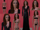 Sims 2 — Angelia Jolie by tabzfrench2 — My first attempt at creating a celebrity.