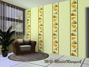 Sims 3 — MB-Model-RangeA by matomibotaki — Geometric pattern with 4 recolorable palettes, to find under - geometric -,