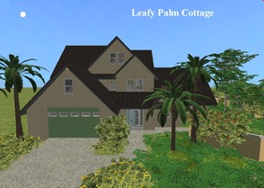 Sims 2 — Leafy Palms Cottage by millyana — Think of a vacation on a tropical island with all the comforts of home in this