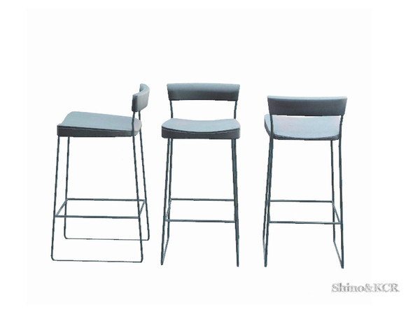 Sims 3 — Kitchen Crispy - Barstool by ShinoKCR — fixed Coloroptions on July 21 2014