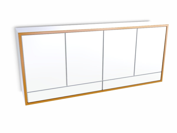 Sims 3 — Lance Double Cabinet by Flovv — A kitchen cabinet.