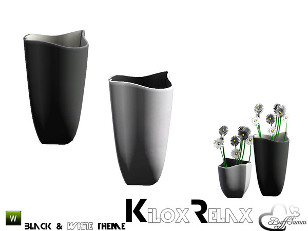 Sims 3 — Kilox Relax Vase big by BuffSumm — Part of the *'Kilox Relax' Set* ***TSRAA***