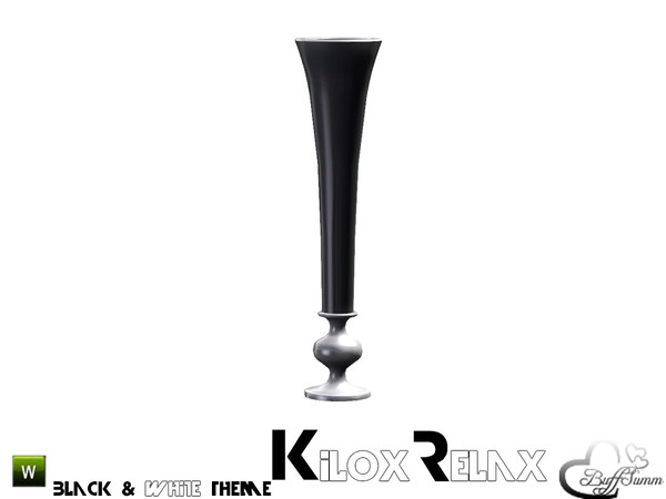 Sims 3 — Kilox Relax FloorVase 2 by BuffSumm — Part of the *'Kilox Relax' Set* ***TSRAA***