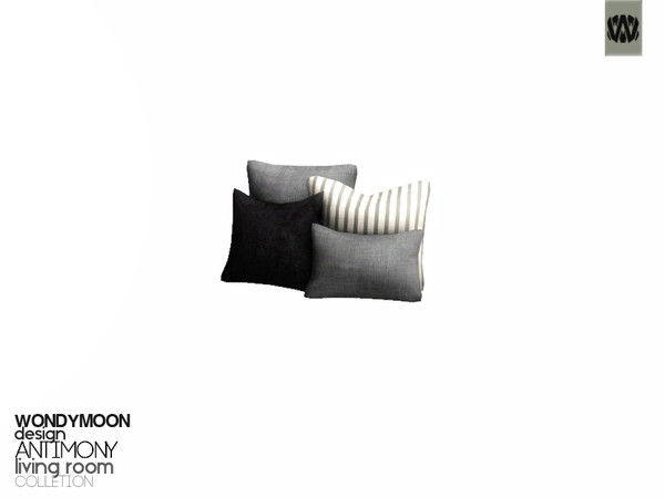 Sims 3 — Antimony Pillow (1x1) by wondymoon — - Antimony Living - Pillow (1x1) - Wondymoon@TSR - Jul'2014