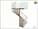 Gosik's Nex square spiral stairs