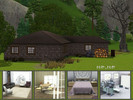 Sims 3 — Hidden Modern by romrom3 — It seems to be an old abandoned house...from the outside..well, and also from the