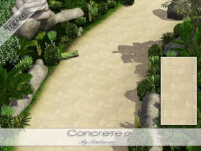 Sims 3 — Concrete 9 by Pralinesims — By Pralinesims