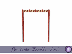 Sims 3 — Gardenia Double Arch by D2Diamond — Double Arch to compliment the Gardenia Collection. It's the archway of your