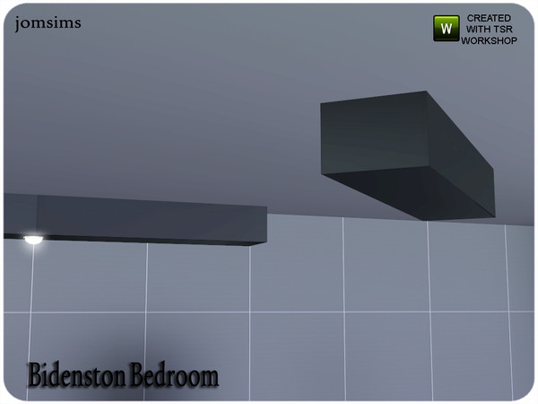 Sims 3 — Bidenston decorative beam against the wall by jomsims — decorative beam against the wall