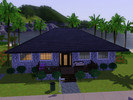 Sims 3 — Modern Cottage by lexibby2 — A beautiful seaside cottage with an open concept and modern furnishings. 1 Bed, 1