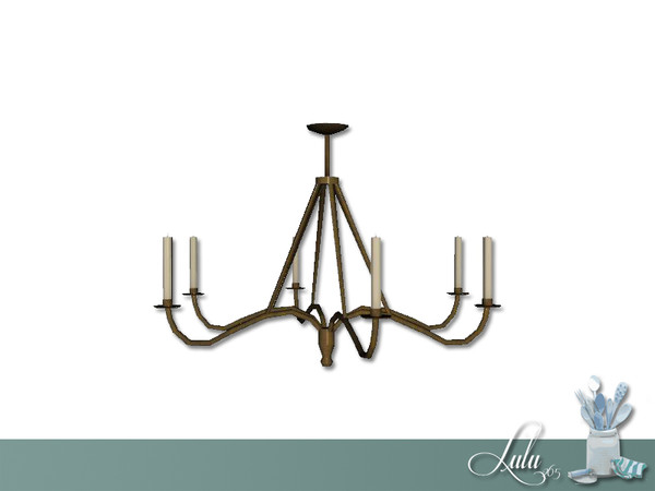 Sims 3 — Aqua kitchen Ceiling light by Lulu265 — Part of the Aqua Kitchen Set Made by Lulu265 for TSR