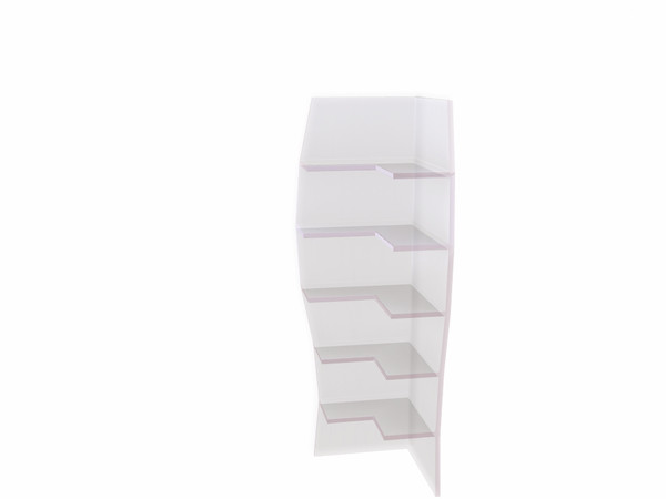 Sims 3 — Noci Glass Shelves Corner by Flovv — If you need some discrete, slim shelves on your wall.