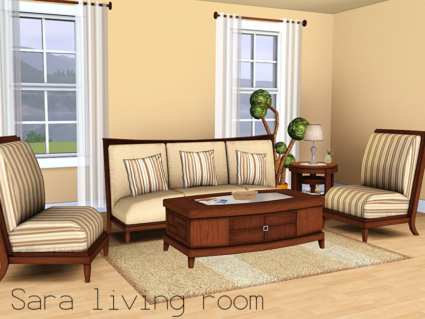 The Sims Resource Sara living room