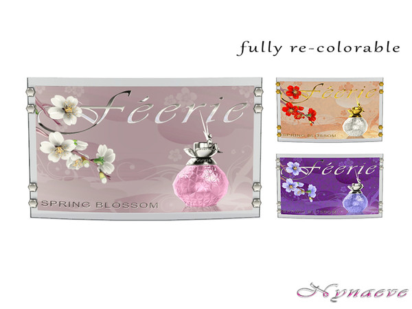 Sims 3 — Feerie Spring Blossom Poster by NynaeveDesign — Feerie Spring Blossom offers beautiful, floral and juicy