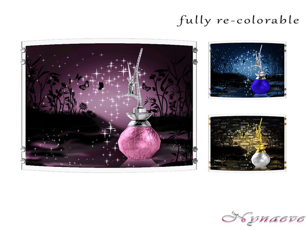 Sims 3 — Feerie Midnight Poster by NynaeveDesign — A sparkling and delicate invitation to enter a world of magic. **