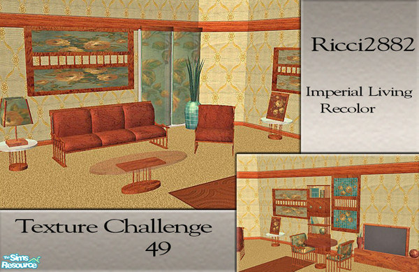 Sims 2 — TC49 Impreial Living Recolor by TheNumbersWoman — A recolor of my Imperial Livingroom