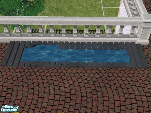Sims 2 — Gray Fountain- 9 by brena31 —  Steffor's living garden part2 fountain in gray.