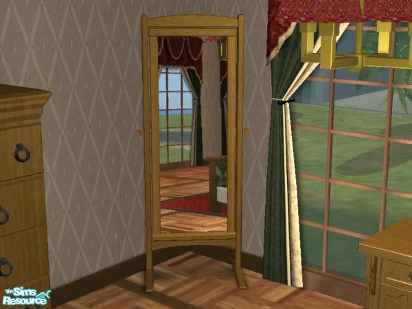 Sims 2 — Robust Bedroom - Mirror by EarthGoddess54 — 