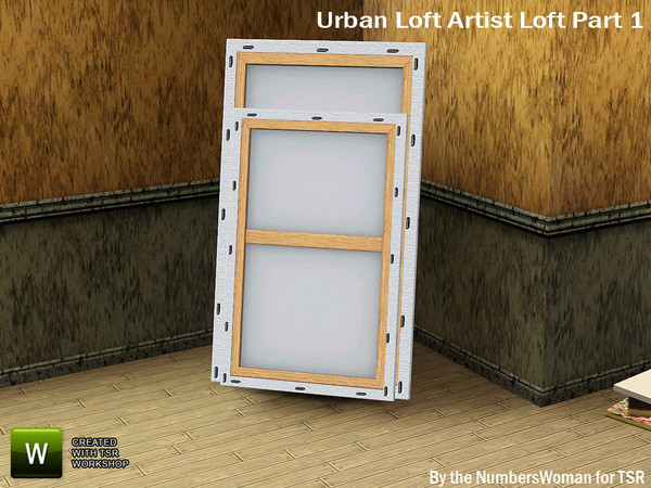 Sims 3 — Urban Loft Artist Cove Empy Floor Pics by TheNumbersWoman — True Urban second hand loft style.The NumbersWoman