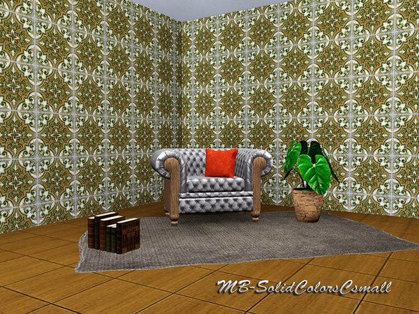 Sims 3 — MB-SolidColorsCsmall by matomibotaki — Geometric pattern with 4 recolorable patettes, to find under - geometric